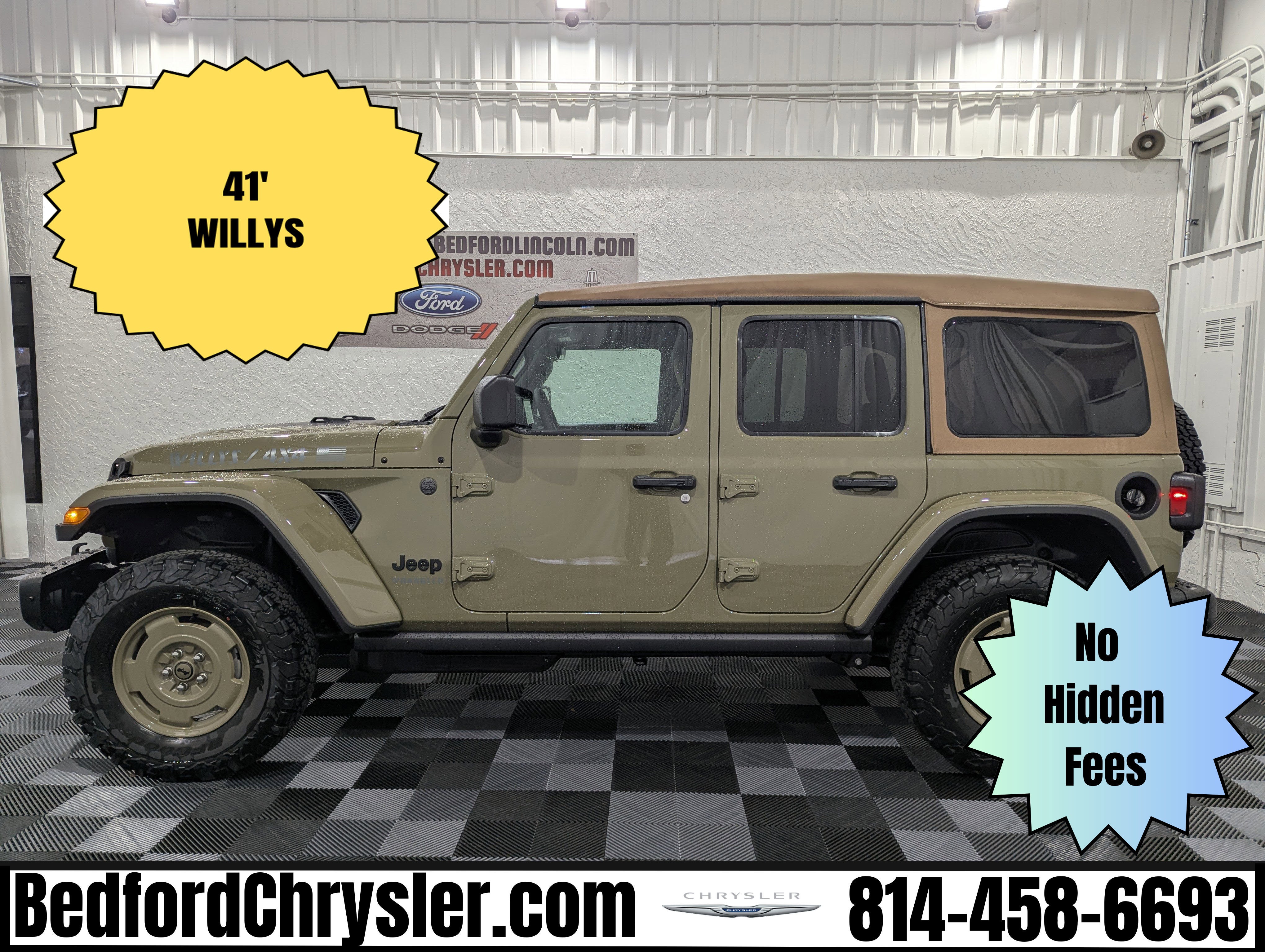 2026 Jeep Wrangler WRANGLER 4-DOOR WILLYS '41
