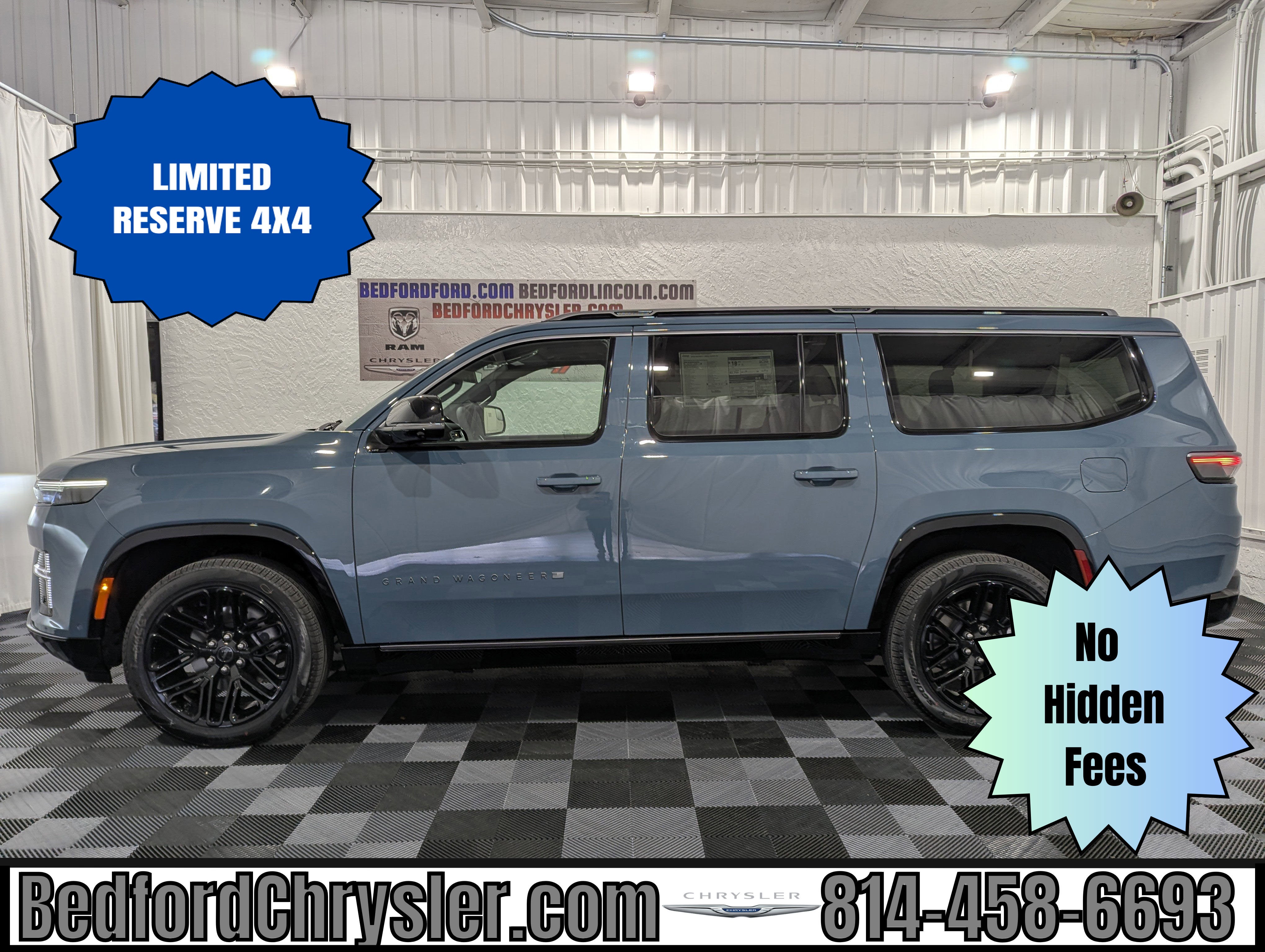 2026 Jeep Grand Wagoneer GRAND WAGONEER L LIMITED RESERVE 4X4