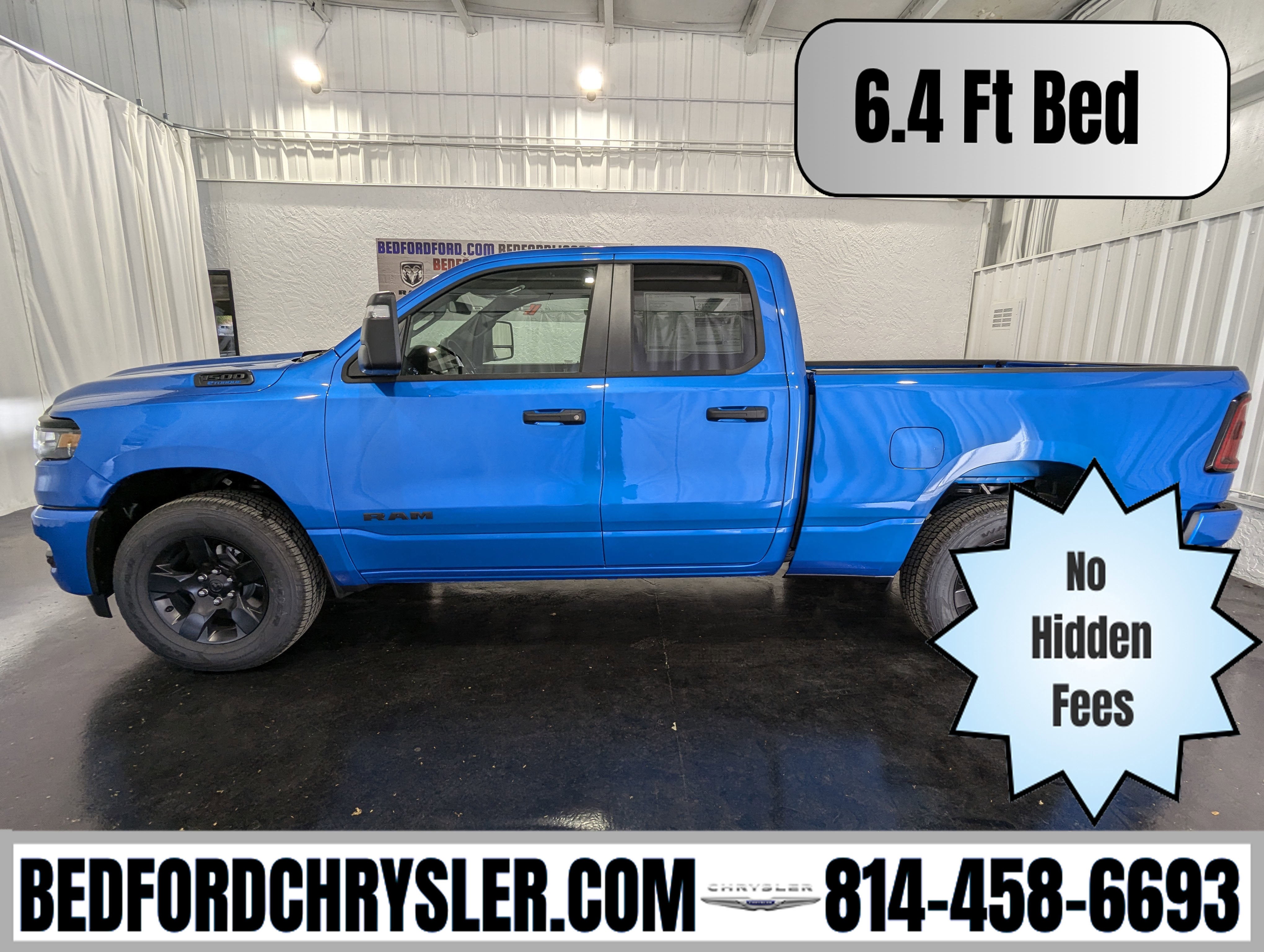 2025 RAM Ram 1500 RAM 1500 TRADESMAN QUAD CAB 4X4 6'4' BOX