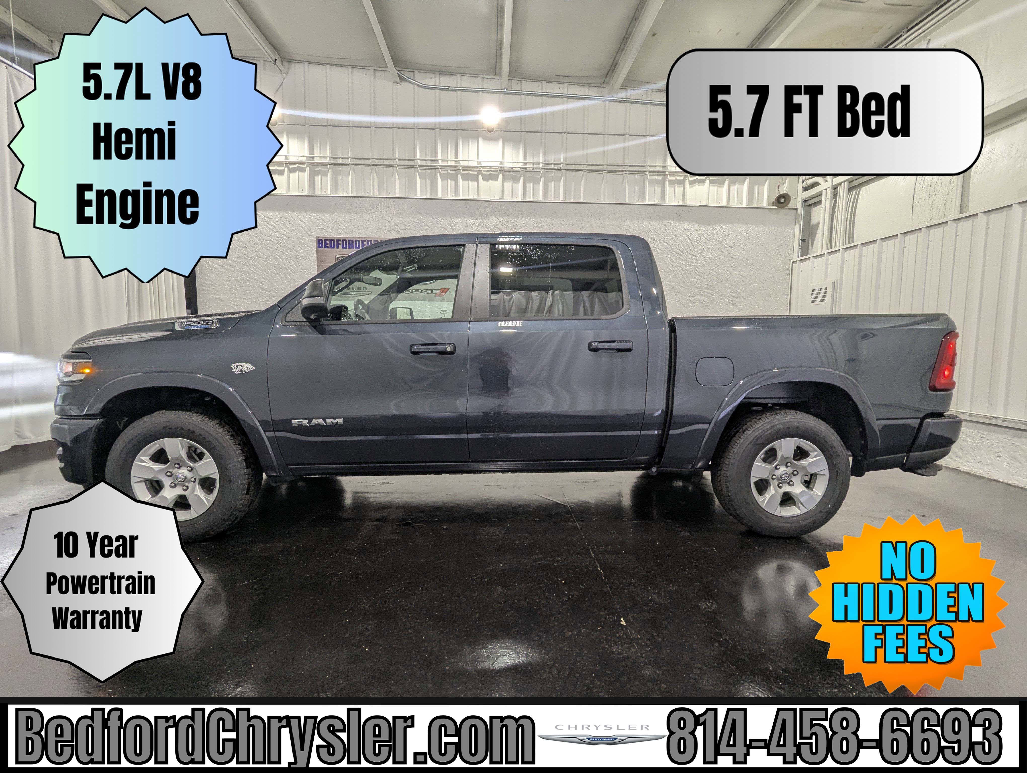 2026 RAM Ram 1500 RAM 1500 BIG HORN CREW CAB 4X4 5'7' BOX