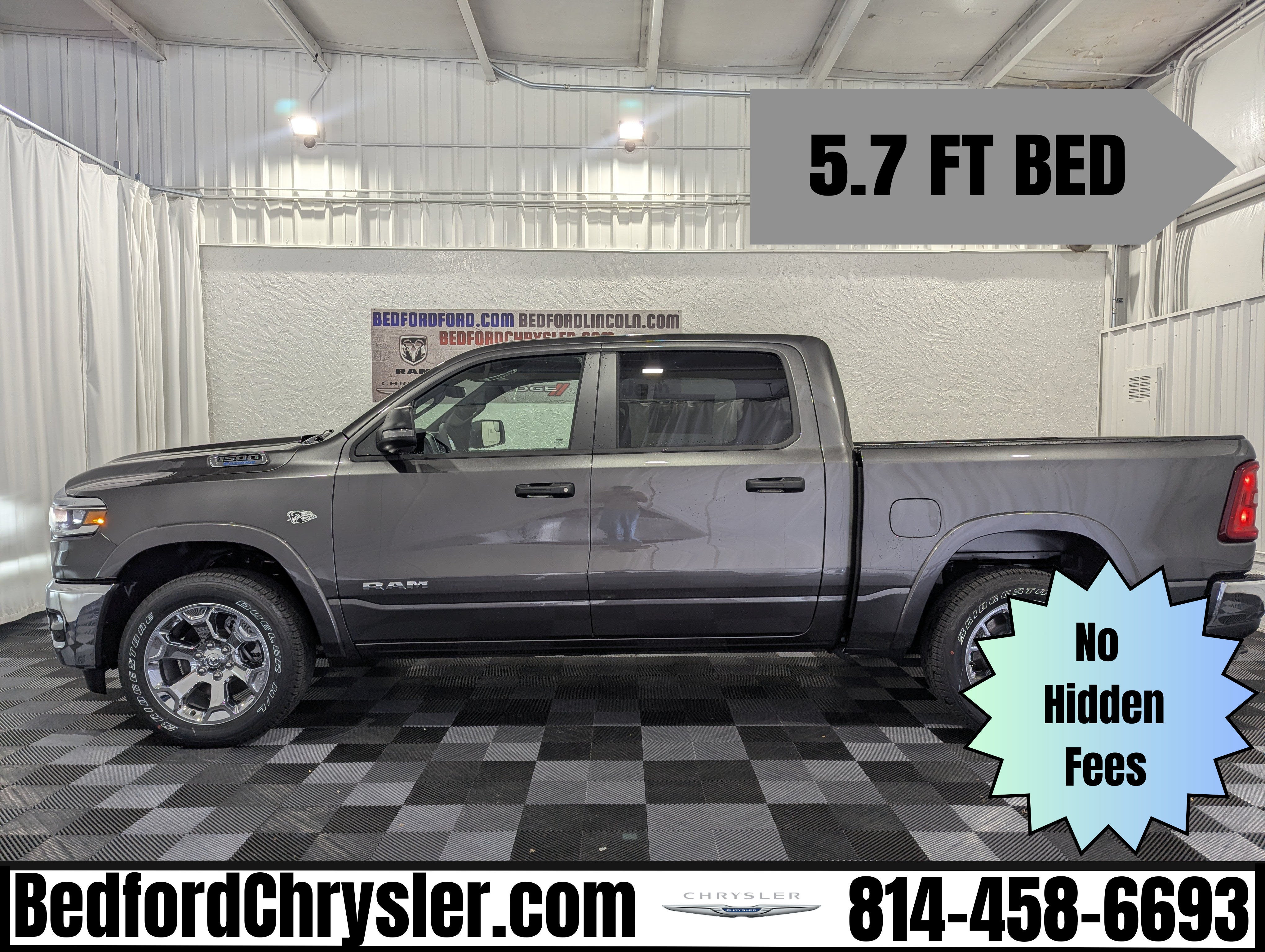 2026 RAM Ram 1500 RAM 1500 BIG HORN CREW CAB 4X4 5'7' BOX