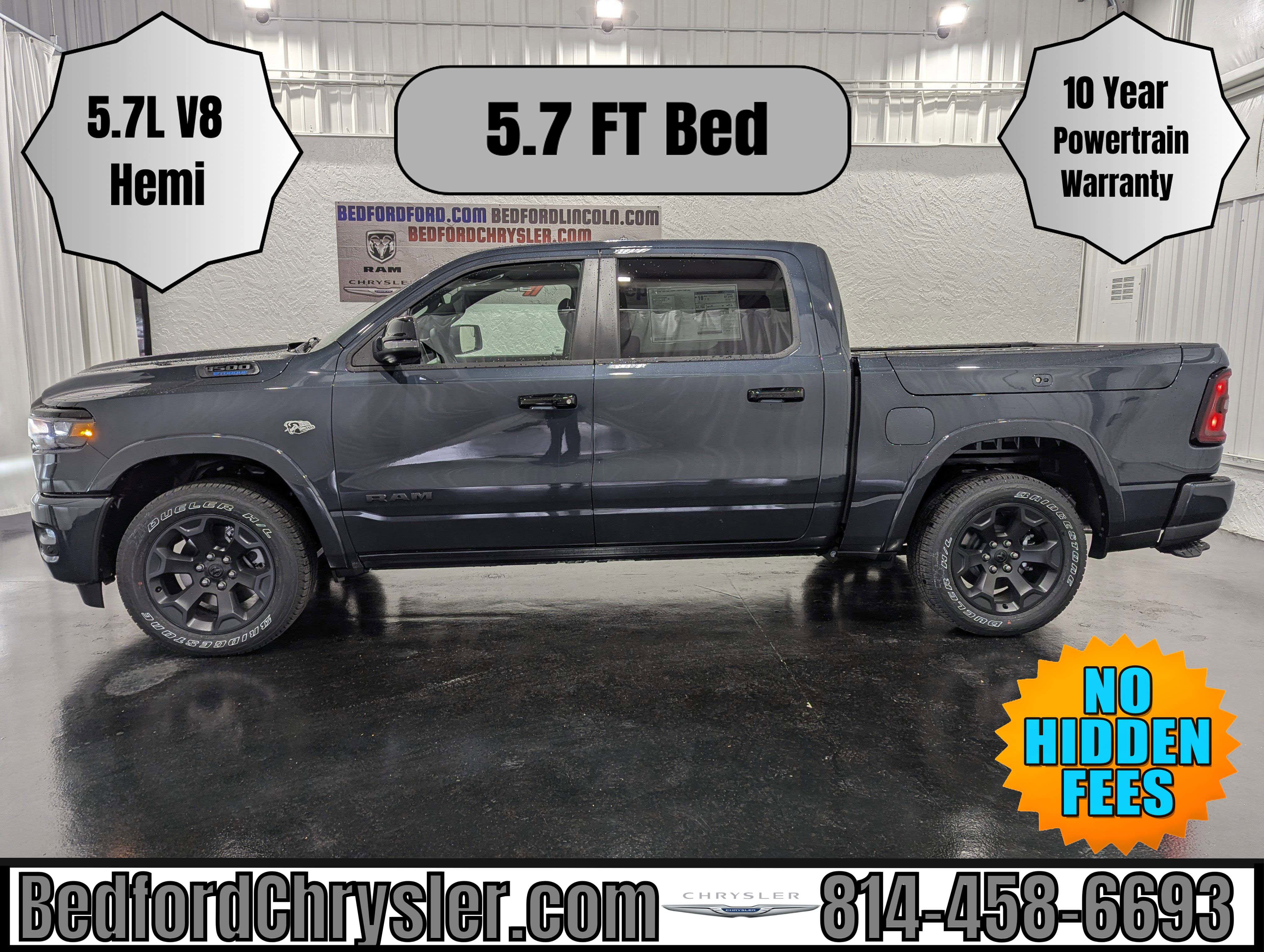 2026 RAM Ram 1500 RAM 1500 BIG HORN CREW CAB 4X4 5'7' BOX
