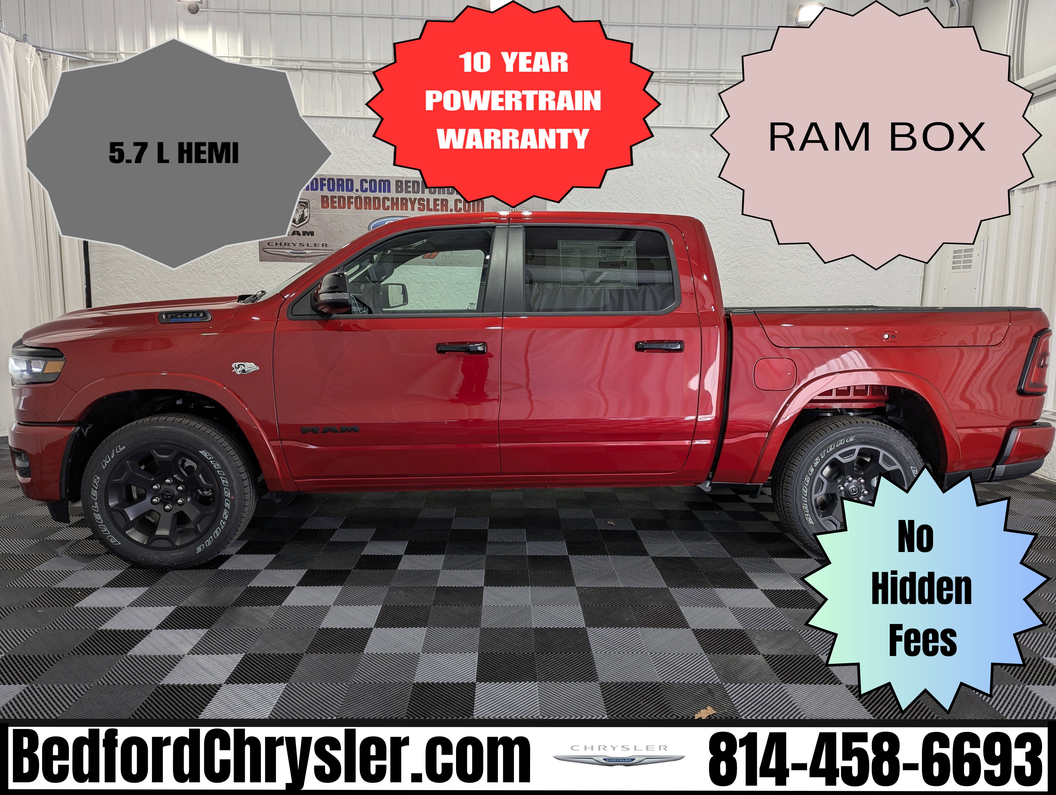 2026 RAM Ram 1500 RAM 1500 BIG HORN CREW CAB 4X4 5'7' BOX