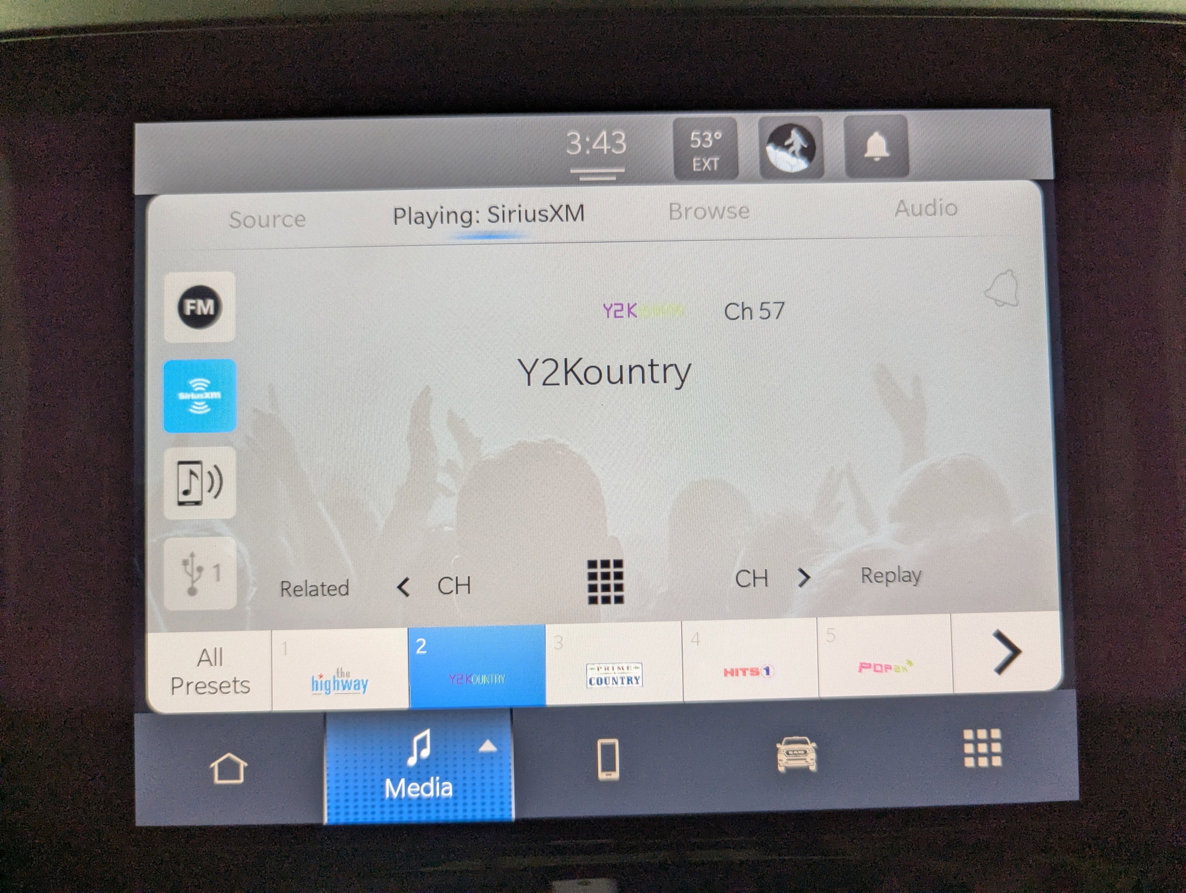 2025 RAM 1500 Warlock Crew Cab 4x4 5'7' Box