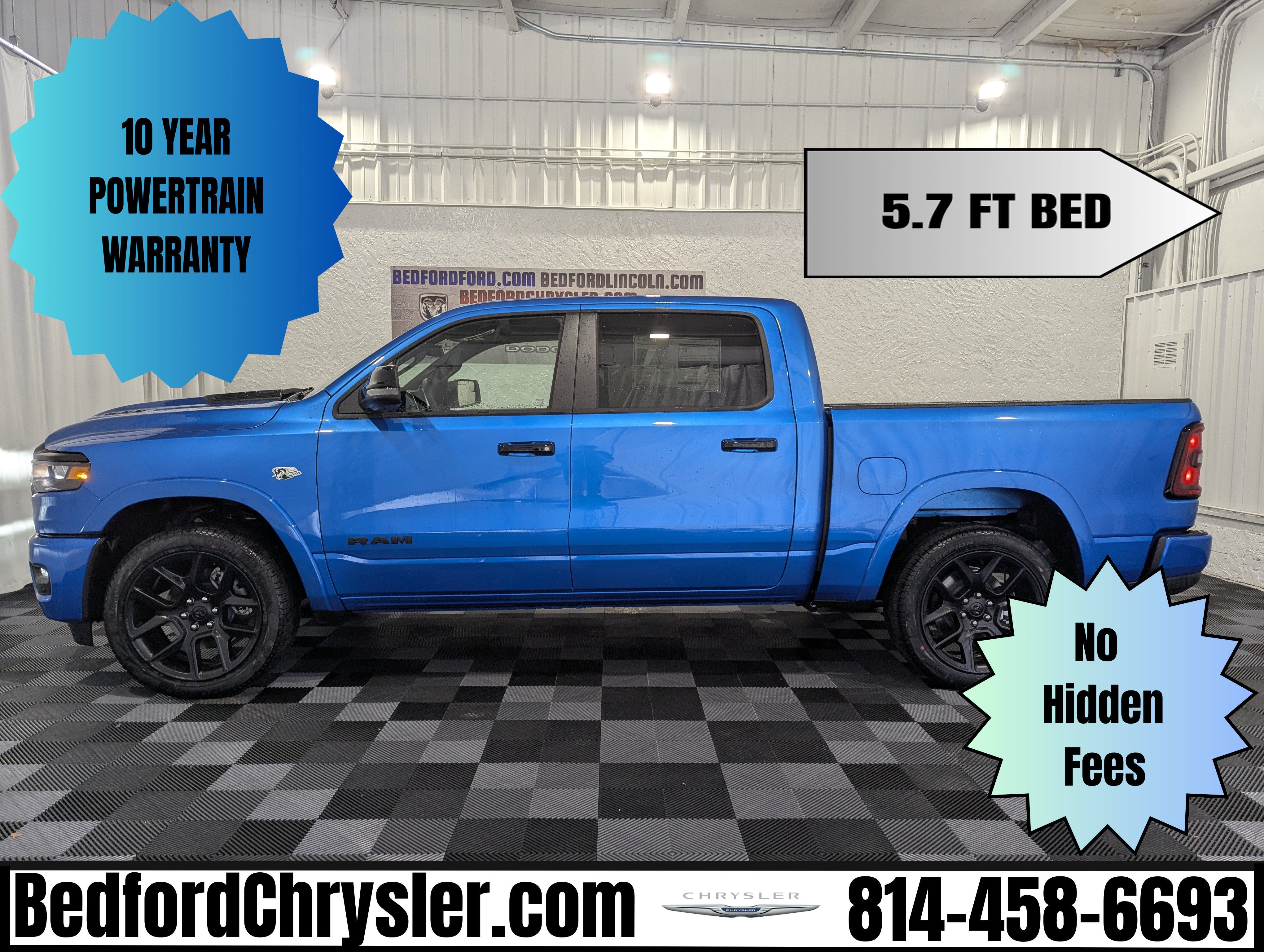 2026 RAM 1500 RAM 1500 LARAMIE CREW CAB 4X4 5'7' BOX