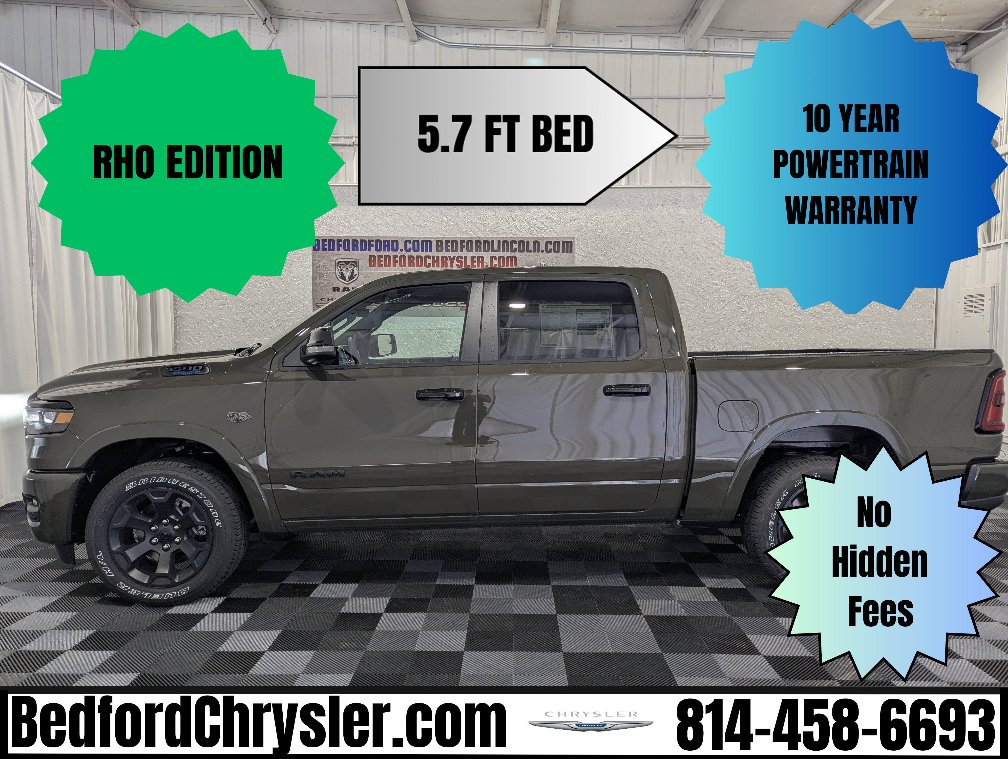 2026 RAM 1500 RAM 1500 RHO CREW CAB 4X4 5'7' BOX