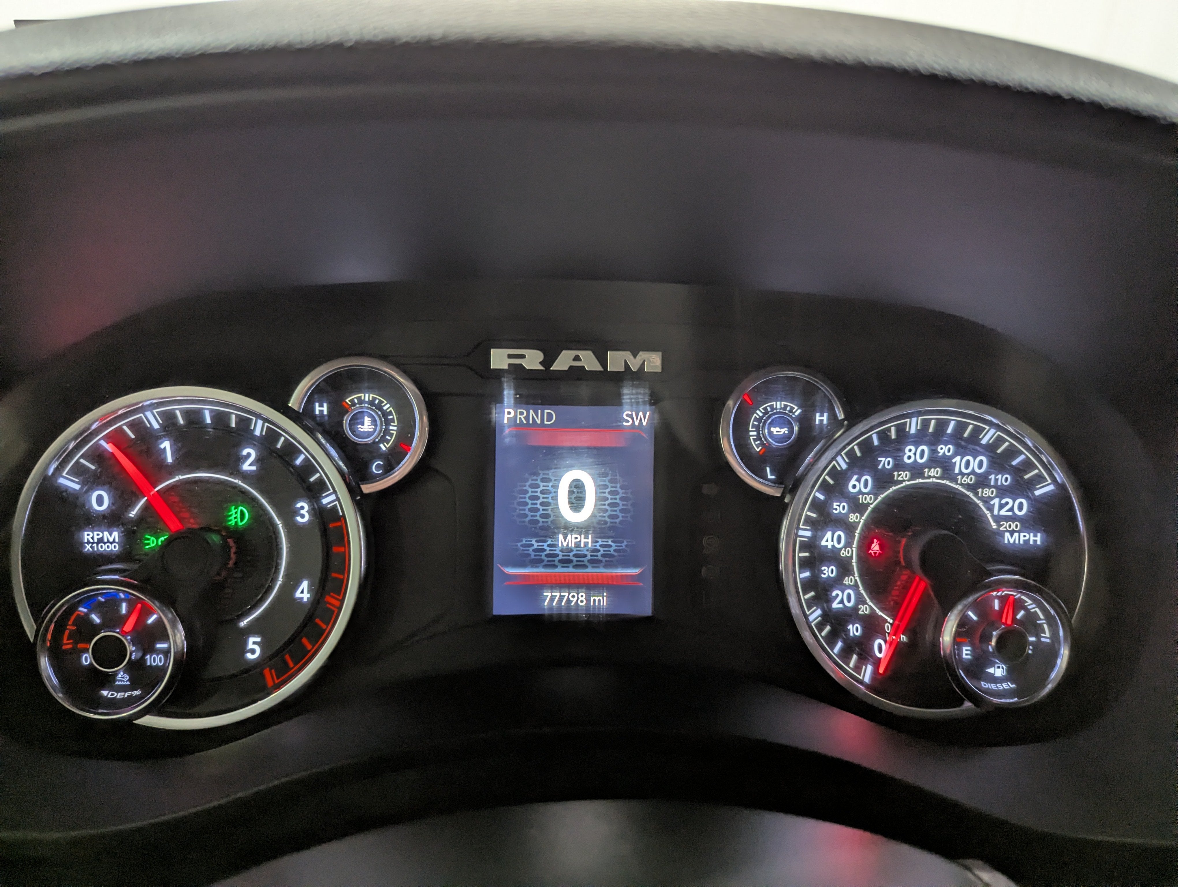 2024 RAM 3500 Big Horn Crew Cab 4x4 6'4' Box