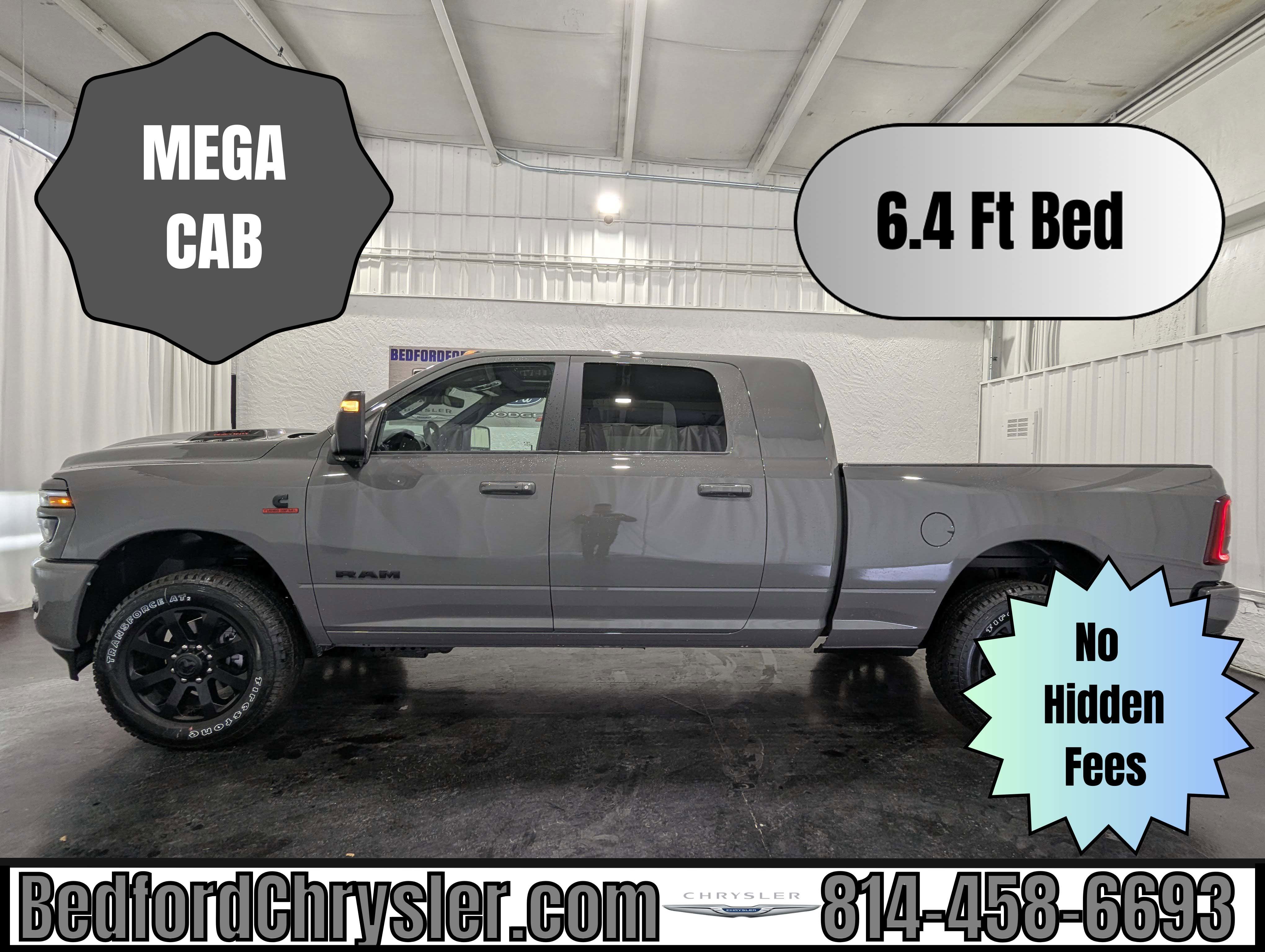 2026 RAM Ram 3500 RAM 3500 LARAMIE MEGA CAB 4X4 6'4' BOX