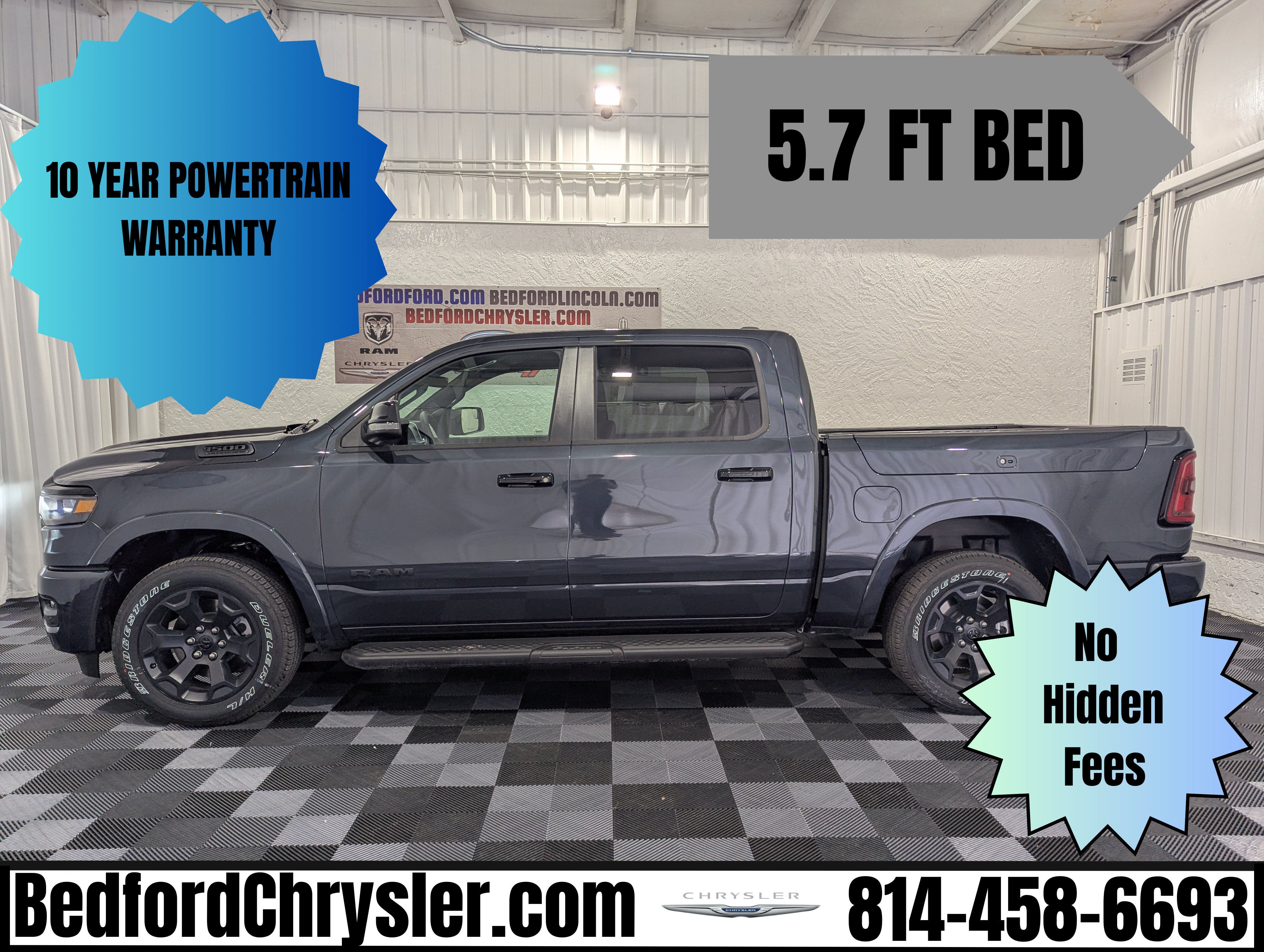 2026 RAM Ram 1500 RAM 1500 BIG HORN CREW CAB 4X4 5'7' BOX