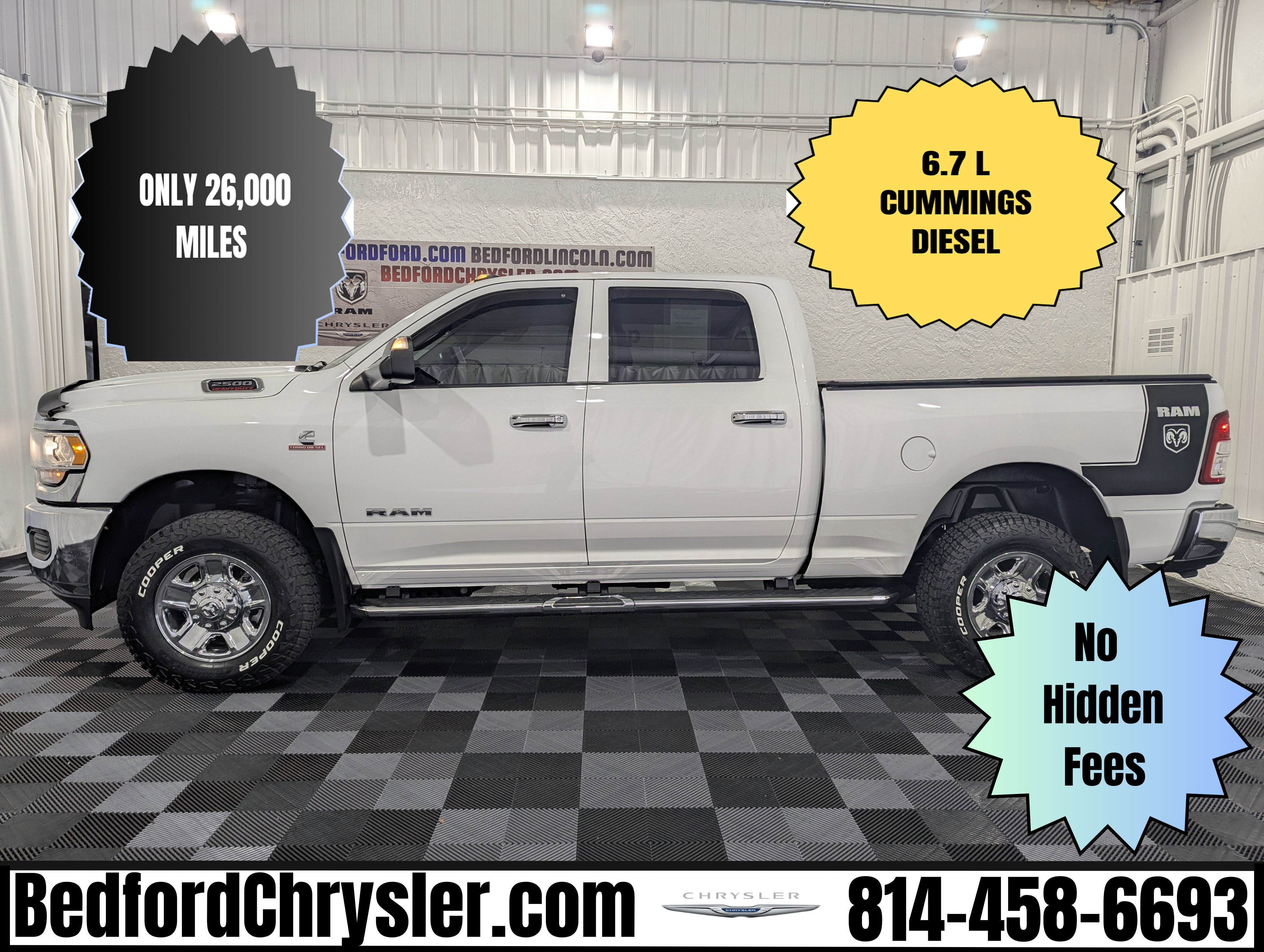 2020 RAM 2500 Tradesman Crew Cab 4x4 6'4' Box