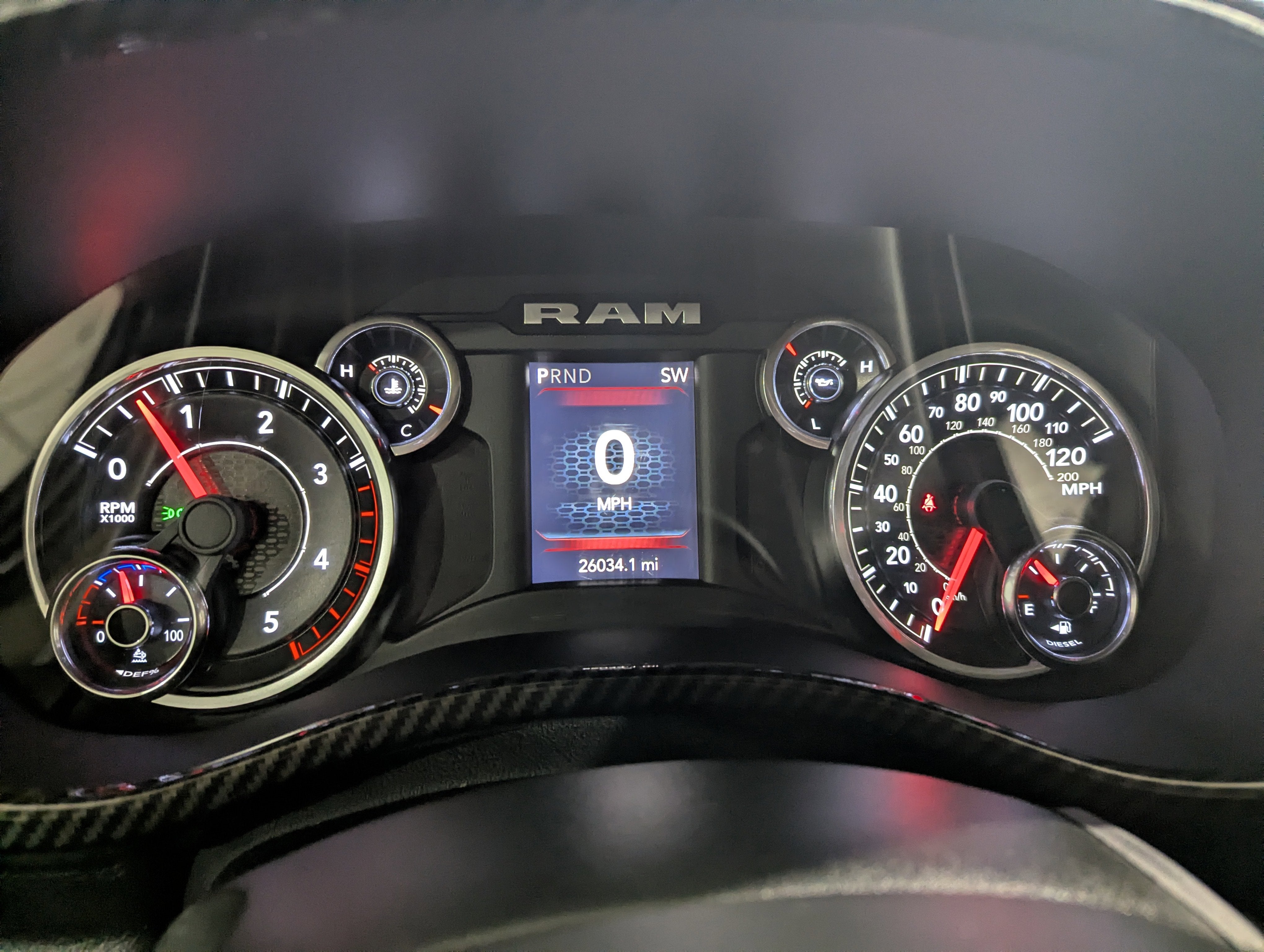 2020 RAM 2500 Tradesman Crew Cab 4x4 6'4' Box