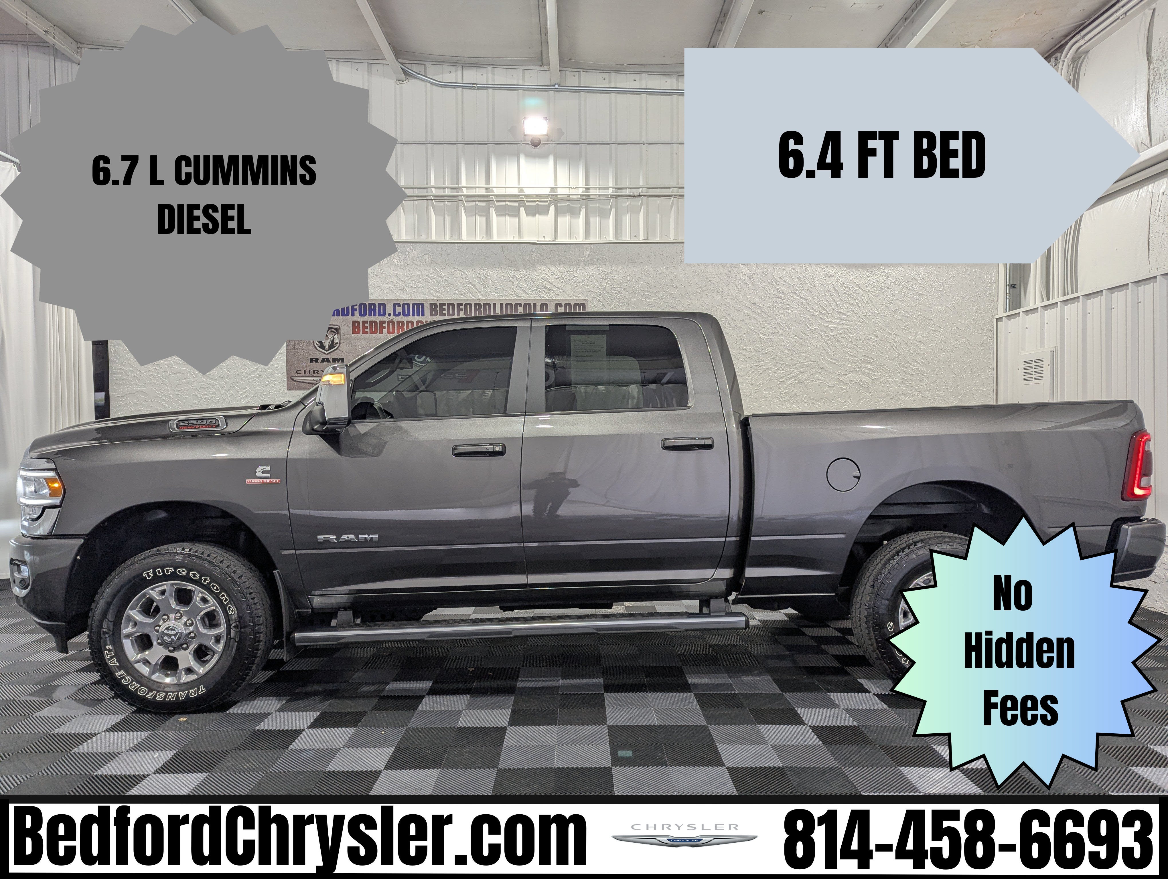 2024 RAM 2500 Laramie Crew Cab 4x4 6'4' Box
