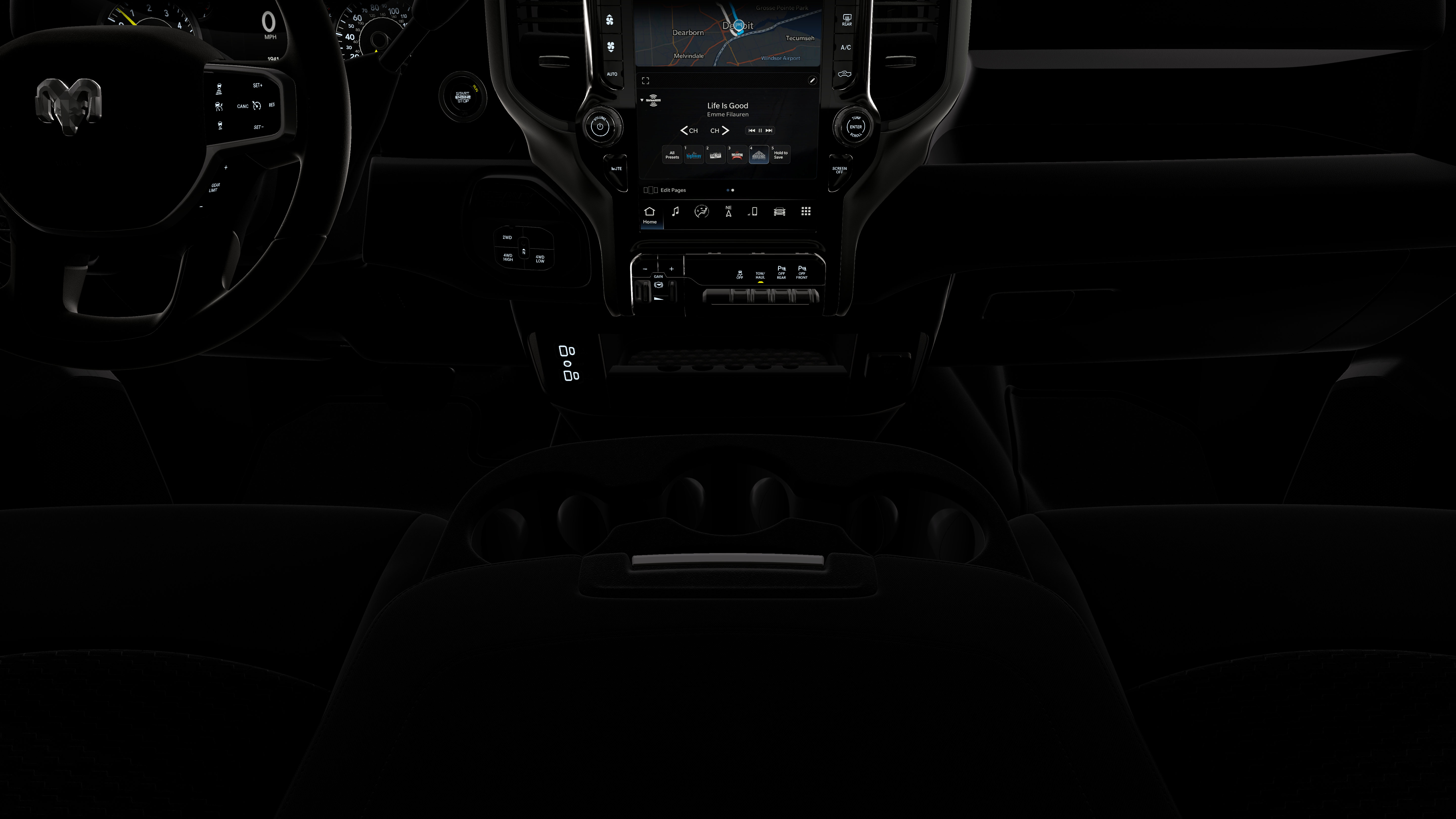 2026 RAM Ram 2500 RAM 2500 BLACK EXPRESS CREW CAB 4X4 6'4' BOX